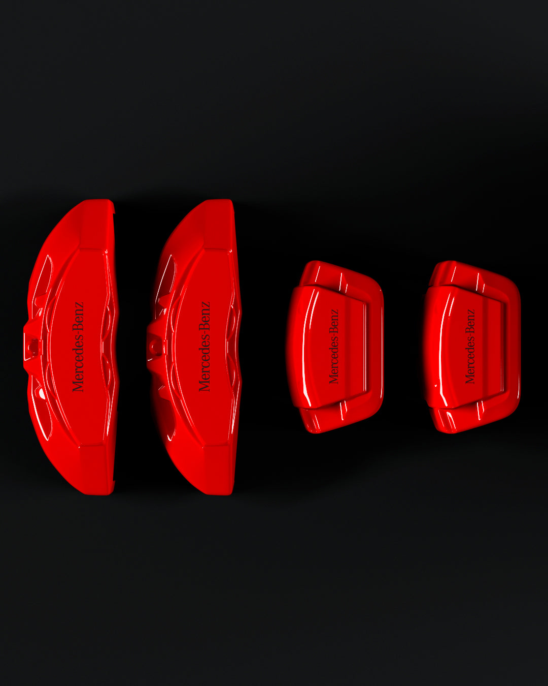 Mercedes-Benz  GLC 350 e Coupe Red - view 3